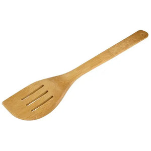 Helen's Asian Kitchen 13 Bamboo Stir Fry Slotted Spatula