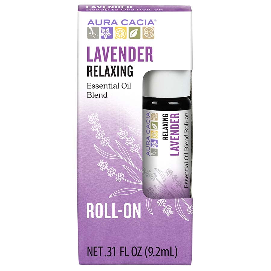 Aura Cacia Lavendar Roll-On Essential OIl